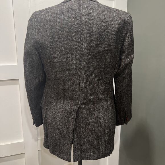 Vintage Men’s Harris Tweed 100% Scottish Wool Made For Hamburger Kennedys - Picture 6 of 16